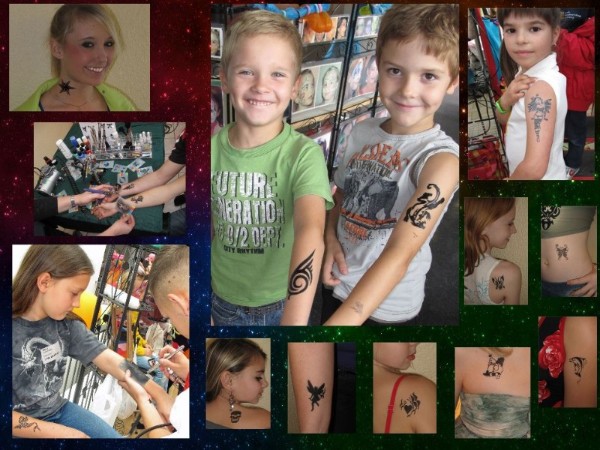 Airbrush-Tattoos-Kindertattoo-Sprühtattoo-Logotattoo