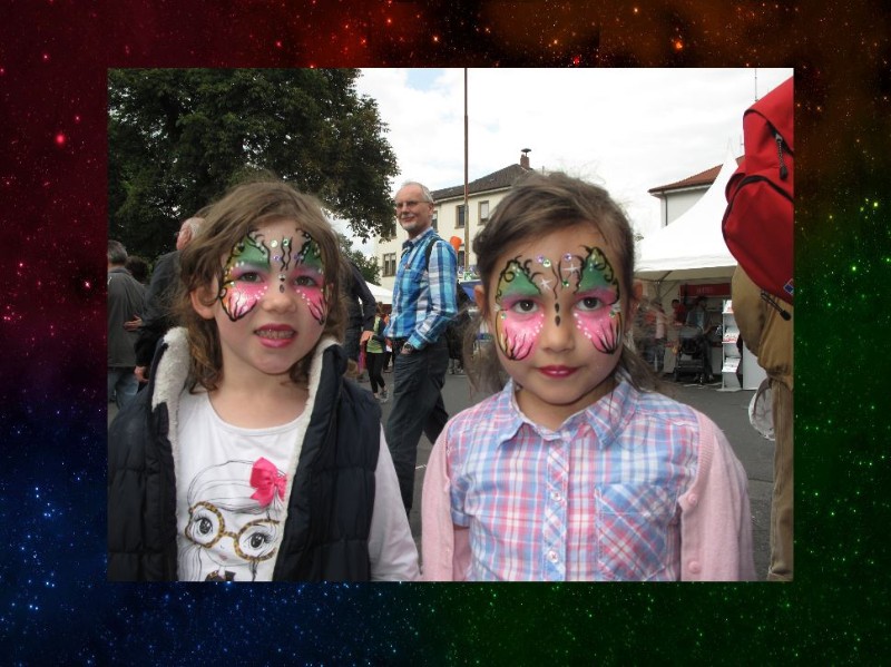 Kinderschminken-Karlsruhe-Sommerfest