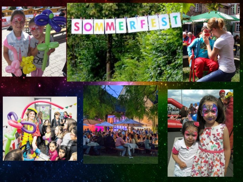Kinderprogramm-Kinderschminken-Sommerfest-veranstalten Kinderprogramm-Kinderschminken-Sommerfest-veranstalten