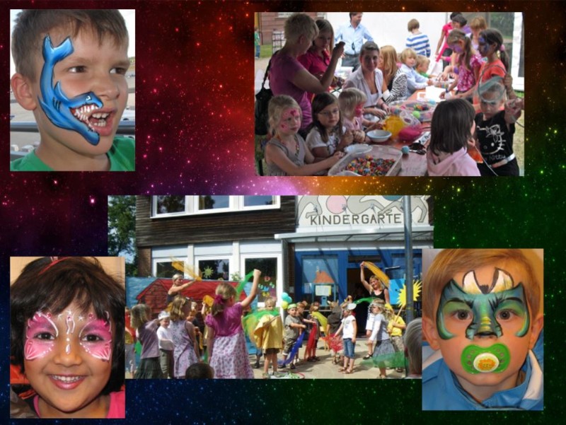 Kindergartenfest-Kindergartenfeier-Kinderschminken Kindergartenfest-Kindergartenfeier-Kinderschminken