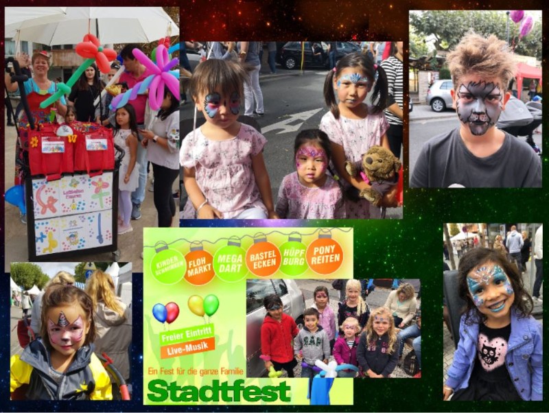 Kinderschminken-Stadtfest-Jubiläum-Sadtfeier-Kinderfest Kinderschminken-Stadtfest-Jubiläum-Sadtfeier-Kinderfest